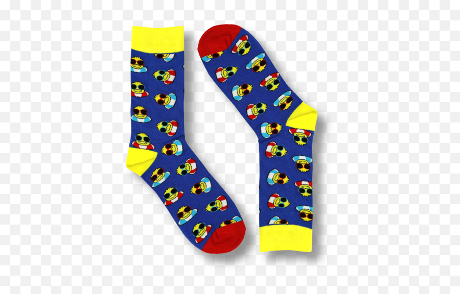 Duck Socks - Color Socks Crazy Socks Animals Emoji,Sock Emojii