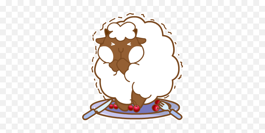 Funny Sheep Expression By Anissa Rmith Emoji,Mutton Emoji