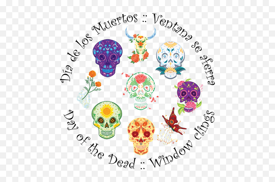 All Window Flakes Products U2013 Tagged Day Of The Dead Emoji,Heart Eyes Emoji Windows