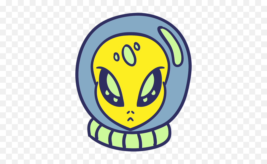Aliens Head Astronaut Helmet Colorful - Astronaut Helmet Art With Alien Emoji,Alien Emoticons Meaning