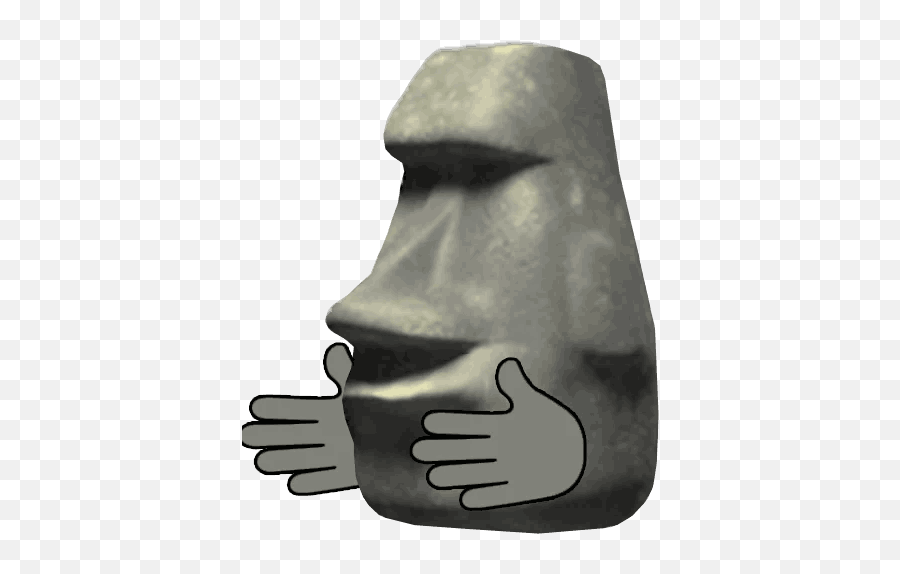 Animetitle By Tgbstickers Telegram Emoji,Moai Statue Emoji