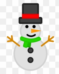 Snowman Snow Winter - Free Vector Graphic On Pixabay Emoji,Get Emoji Snowflake