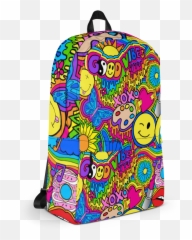 Hippie Backpack - Backpack Emoji,Emoji Backpacks At Walmart