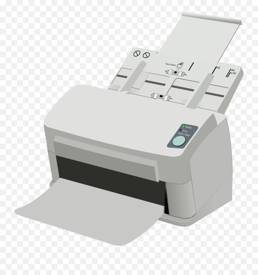 Sheet Fed Scanner Clipart Free Download Transparent Png - Document Scanner Clip Art Emoji,Emoji Scanner