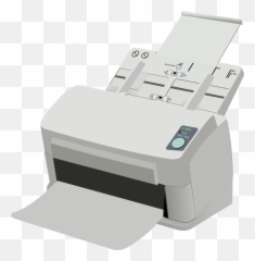 Sheet Fed Scanner Clipart Free Download Transparent Png - Document Scanner Clip Art Emoji,Emoji Scanner