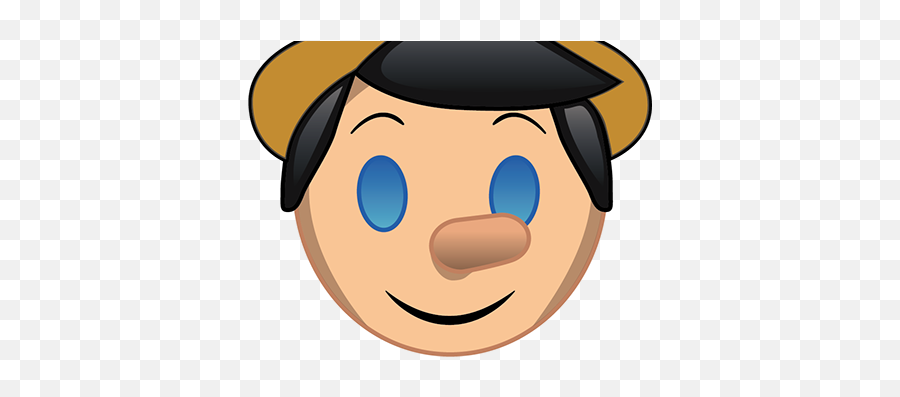 Download Pinocchio Emoji Png Image With - Pinocchio Face,Pinnochio Emoji
