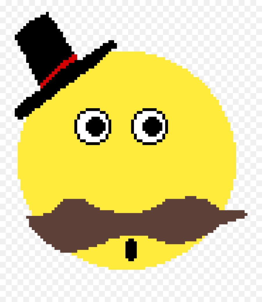 Pixilart - Shocked Moustache Emoji By Sventyskull Clip Art,Skull Emoji