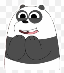 We Can Gif It Bare Tree Media - Excited Gif Cartoon Transparent Emoji,We Bare Bears Emoji