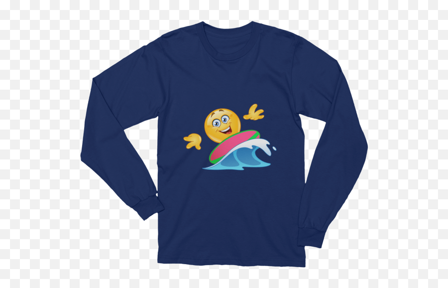 Unisex Surfing Emoji Long Sleeve T - Shirt Deep State T Shirt,Emoji Print Shirt Unisex Surfing Emoji Long Sleeve T - Shirt Deep State T Shirt,Emoji Print Shirt