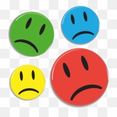 Sad Smiley Badge - Sur Smiley Emoji,9/11 Emoticon