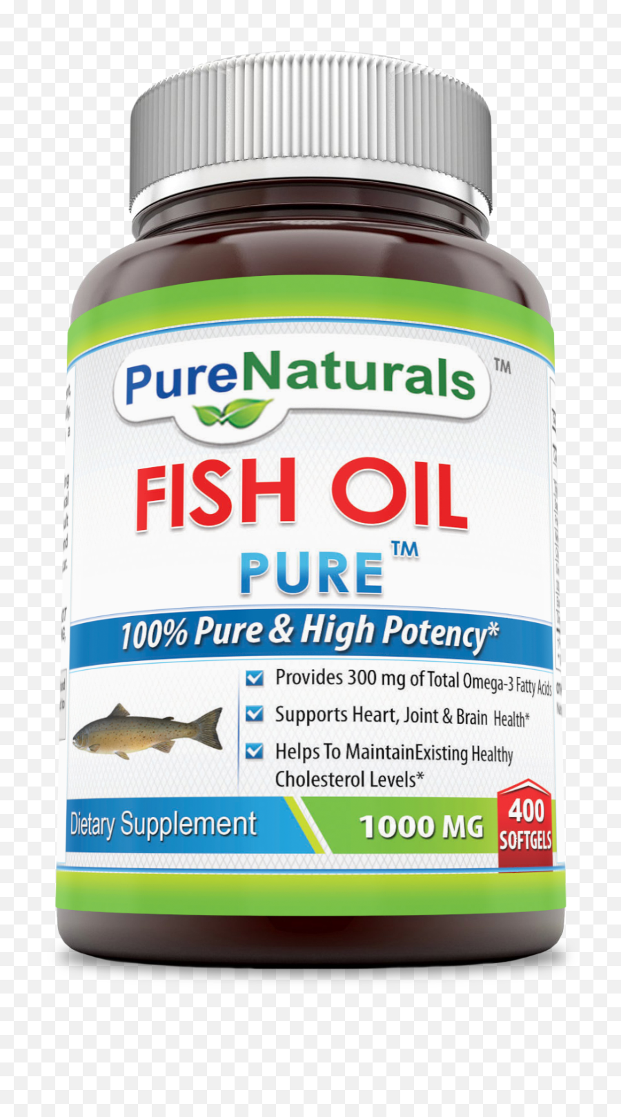 Pure Naturals Fish Oil 1000 Mg 400 - Medical Supply Emoji,Fat Wax Mixed Emotions