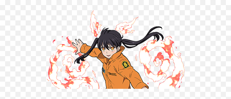 Icymi Fire Force Tv Anime Casts Aoi Yki As Kotatsu Tamaki - Tamaki Kotatsu Wig Emoji,Soul Eater Excalibur Face Emoticon