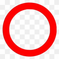 Red Circle Outline Icon - Brixton Emoji,What Is The Emoticon With A Red Circle In The Yello Circle
