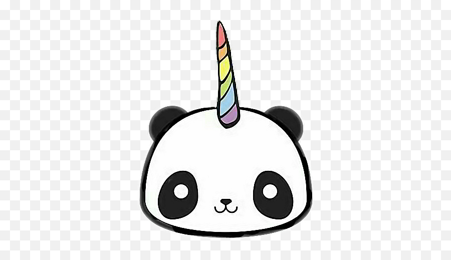 Freetoedit - Unicorn Panda Drawings Emoji,Panda Emoji Galaxy