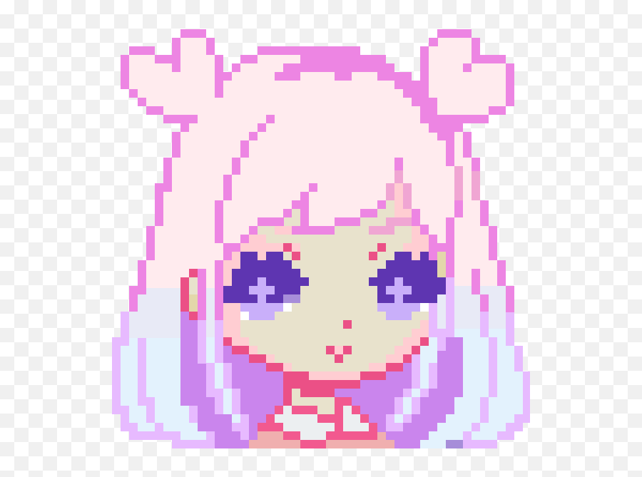 Pixilart - Cute Pixel Art Emoji,Cute Anime Girl Emoticons