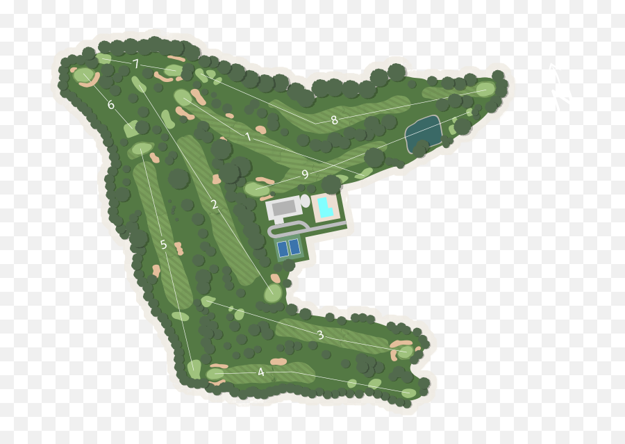 The Region - Golf Course Map Mitchells Emoji,How To Control Emotions On Golf Course