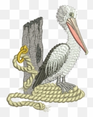 Sewing Embroidery Designs - Long Emoji,Pelican Emoji