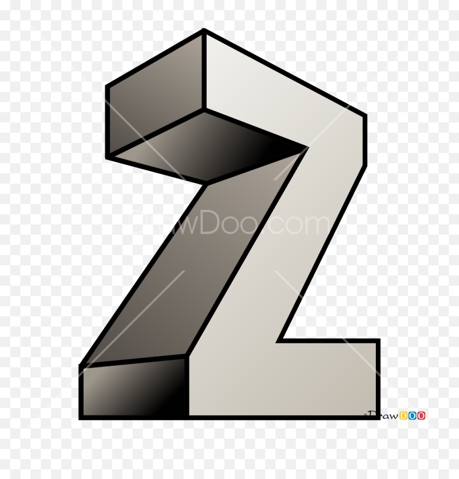 How To Draw Z 3d Letters - Draw 3d Letters A To Z Emoji,Geass Symbol Emoji