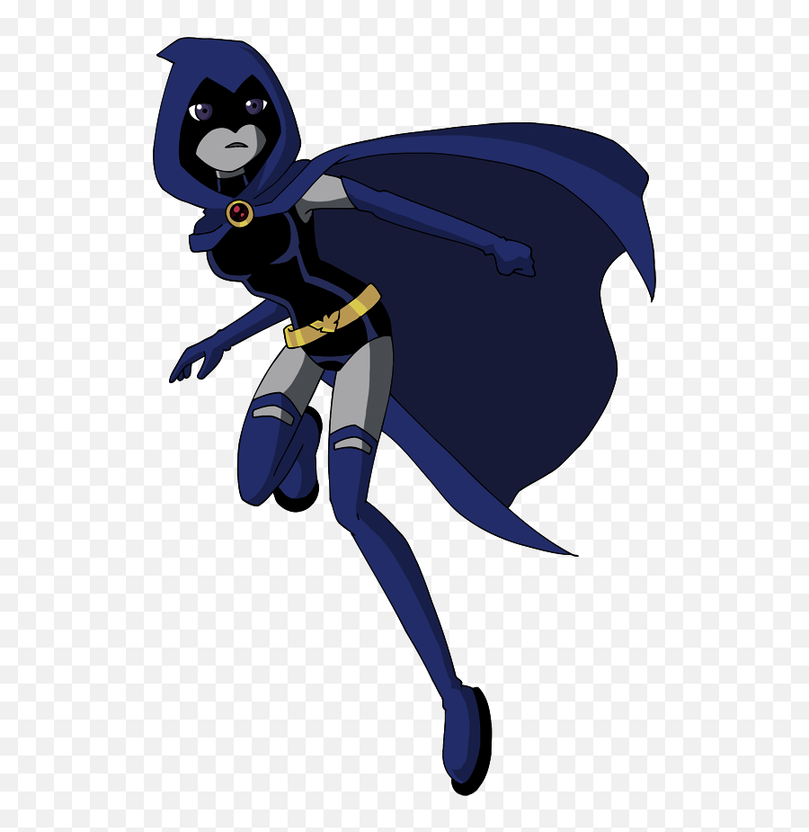 Tt Raven Flying By Glee Chan - D61pfe2 Teen Titans Raven Transparent Raven Teen Titans Png Emoji,Teen Titans Raven Emotion Scence