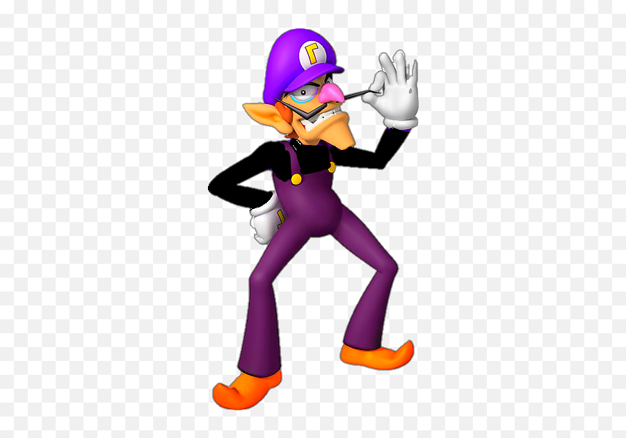 Waluigi Super Wario Super Sticker - Wario And Waluigi Emoji,Waluigi Emoji