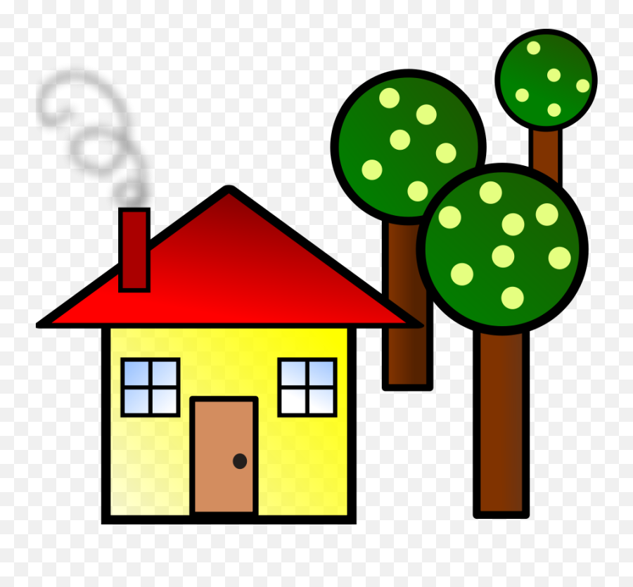 Free Treehouse Clipart Download Free Treehouse Clipart Png - House And Tree Clipart Emoji,House And Tree Emoji