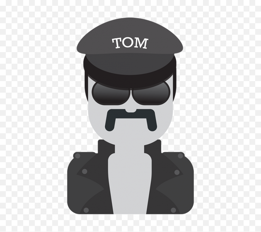 Patras Events - Tom Of Finland Emoji,Headbanger Emoji