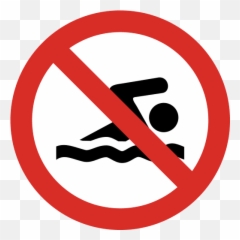 No Swimming Icon Png And Svg Vector - No Swimming Sign Emoji,Nadar Emojis