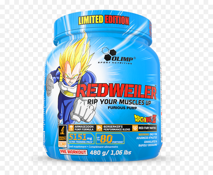 Redweiler Dragon Ball - Redweiler Pre Workout Dragon Ball Emoji,Emotion Turnee Into Power Dragon Ball Z