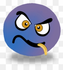 Blueberry Buster Concentrate - Happy Emoji,Hand Rubbing Emoticon