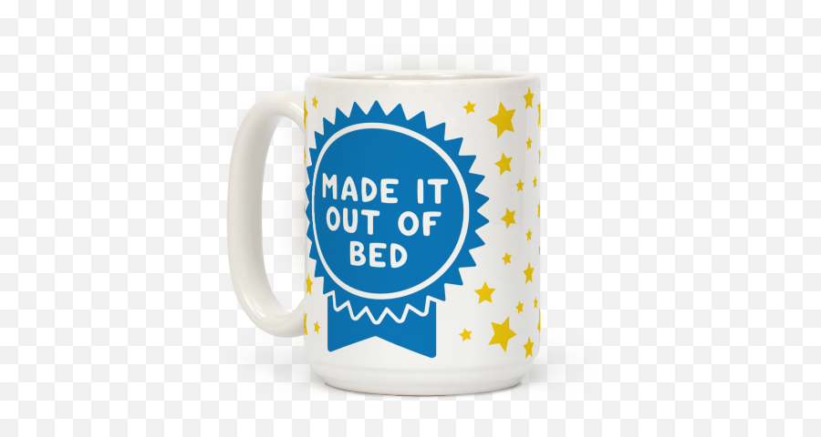 Made It Out Of Bed Coffee Mugs Lookhuman Mugs Funny - Sram Force 1 Crankset Emoji,Disturbed Emoticon
