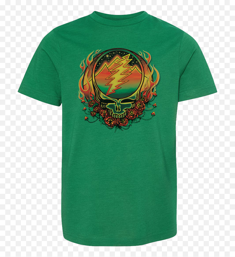 Grateful Dead Scarlet Fire Stealie Youth T Shirt U2013 Little Hippie Emoji,Grateful Dead Stealie Emoticon Facebook