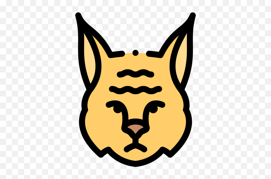 Lynx - Free Animals Icons Emoji,Puppy Face Emoji Copy Paste