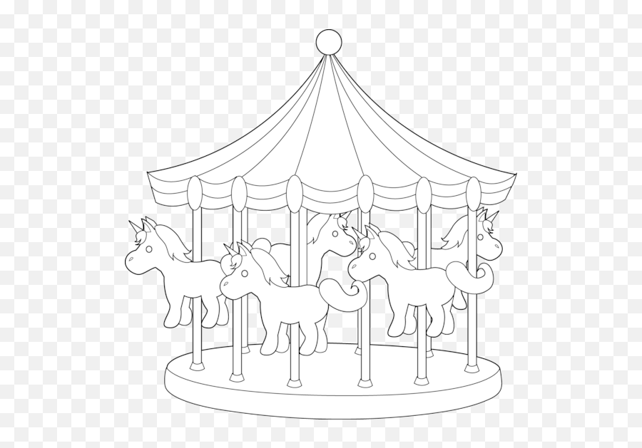 Carousel Horse Clip Art - Clip Art Library Emoji,Carousel Horse Emoji