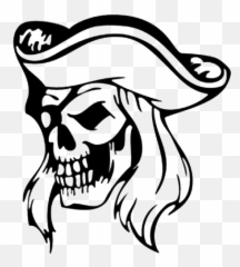 Pirate Skull Transparent Background Png Png Arts Emoji,Pirate Skull Emoji