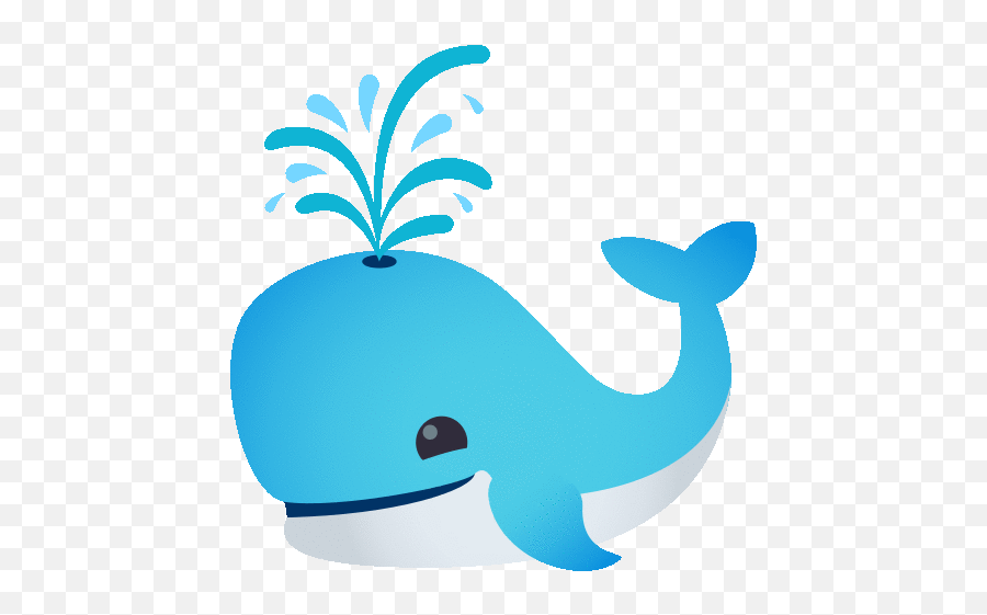 Spouting Whale Nature Gif - Dolphin Emoji,Spouting Whale Emoji