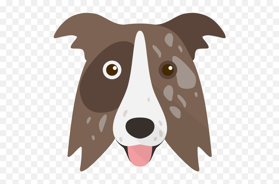 Border Collie Easy Cartoon Transparent Cartoon - Jingfm Northern Breed Group Emoji,Border Collie Emoji