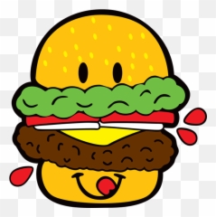 Smiley World - Hamburger Bun Emoji,Hamburger Emoticon