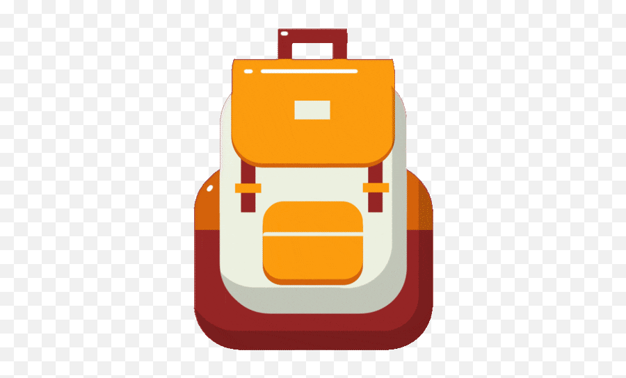 Top Bag Backpack Stickers For Android U0026 Ios Gfycat - Animated Bag Clipart Gif Emoji,Emoji Backpack