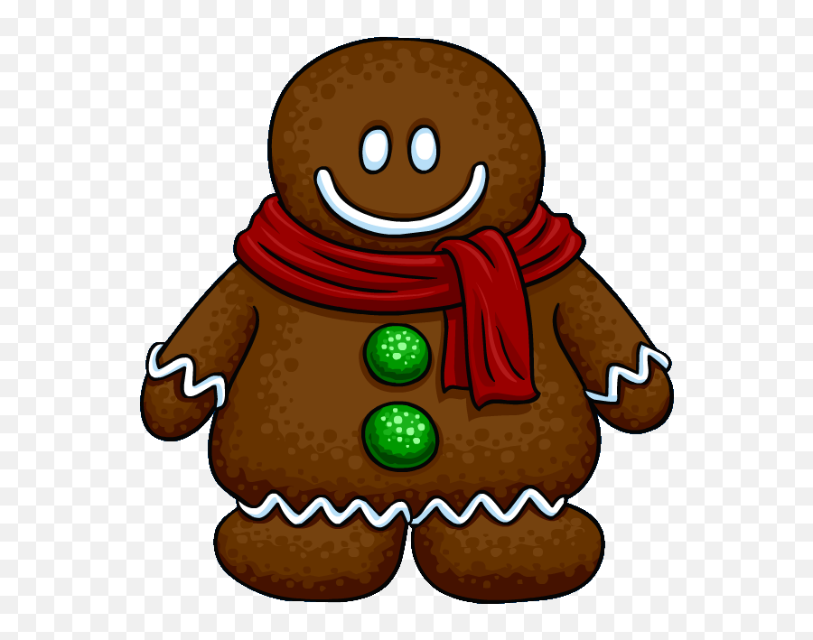 Gingerbread Cookie Costume Club Penguin Wiki Fandom - Regional Nature Park Thal Emoji,Gingerbread Emoji