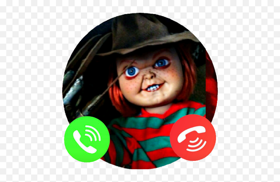 Chucky Doll Call You Fake Video Call Horror 600 - Fictional Character Emoji,Chucky Emoji