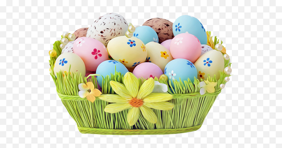 Easter Eastereggs Egg Sticker - Cestini Pasquali Fai Da Te Emoji,How To Make Emoji Easter Eggs