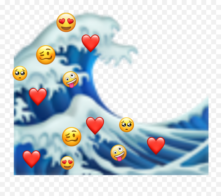 Newemoji New Emoji Love Wave Sticker By Vanesabalsyt - Dot,New Emoji Backgrounds