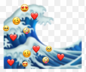 Newemoji New Emoji Love Wave Sticker By Vanesabalsyt - Dot,New Emoji Backgrounds