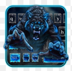 Blue Wolf Keyboard - Aplicacions A Google Play Werewolf Emoji,Fang Emoji