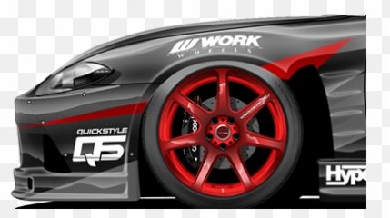 Quickstyle Motorsports Nissan S15 - Rim Emoji,R33 Work Emotion T7r