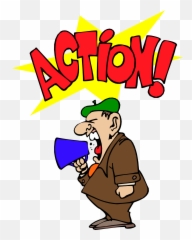 Cartoon Producer As An Illustration - Action Clip Art Emoji,1920s Cartoon Emotions