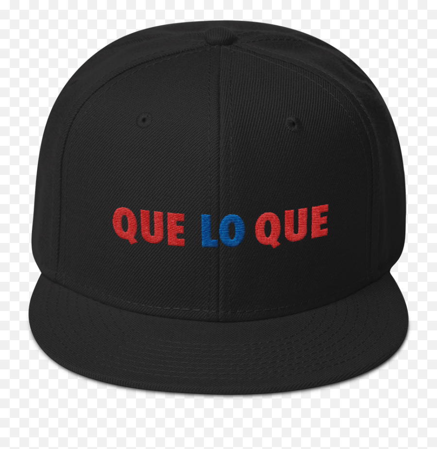 Que Lo Que Snapback Hat - Unisex Emoji,Republica Dominicana Klk Emojis