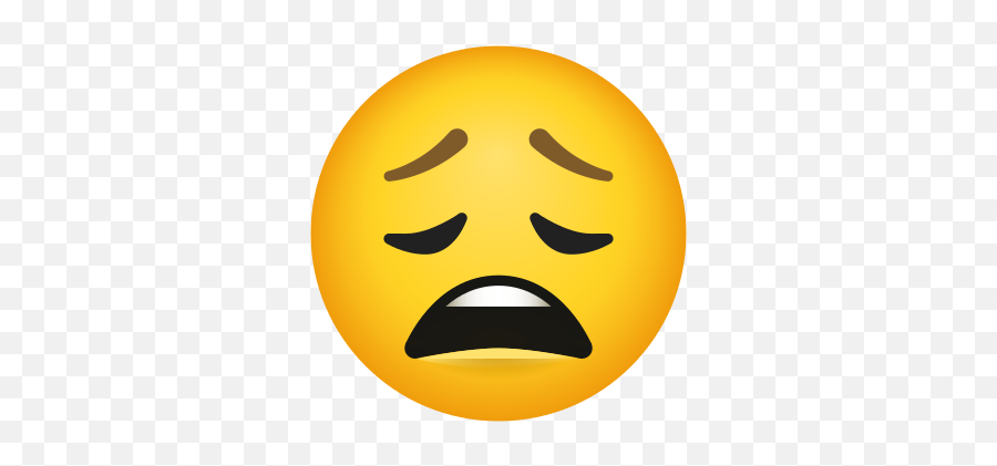 Icône Weary Face - Weary Emoji Png,Weary Emoji Png