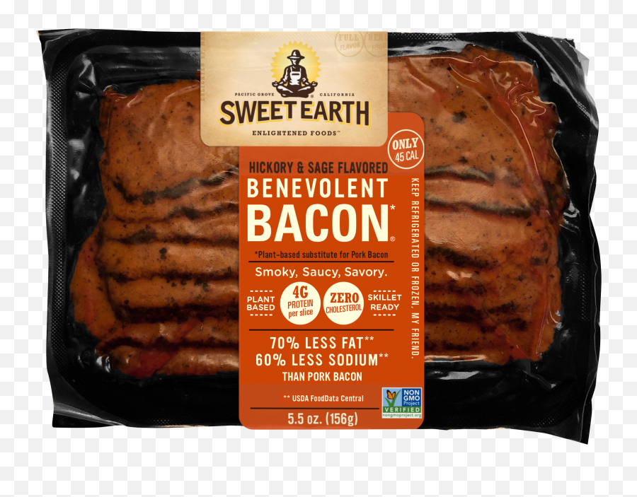 Benevolent Bacon - Refrigerated Sweet Earth Benevolent Bacon Emoji,Throat Wrapped Emoji