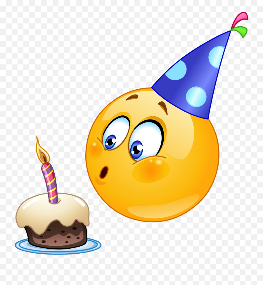 Birthday Emoji Decal - Happy Birthday Smiley Png,Birthday Emoji